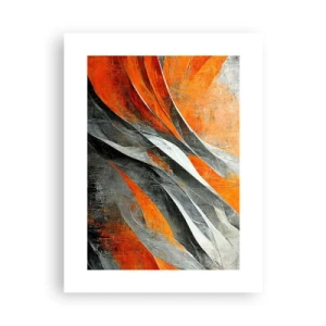 Poster - Hitze und Kälte - 30x40 cm