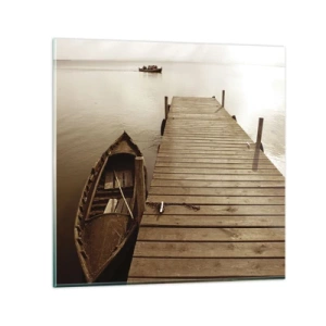 Glasbild - Bild auf glas - Großer Frieden - 50x50 cm