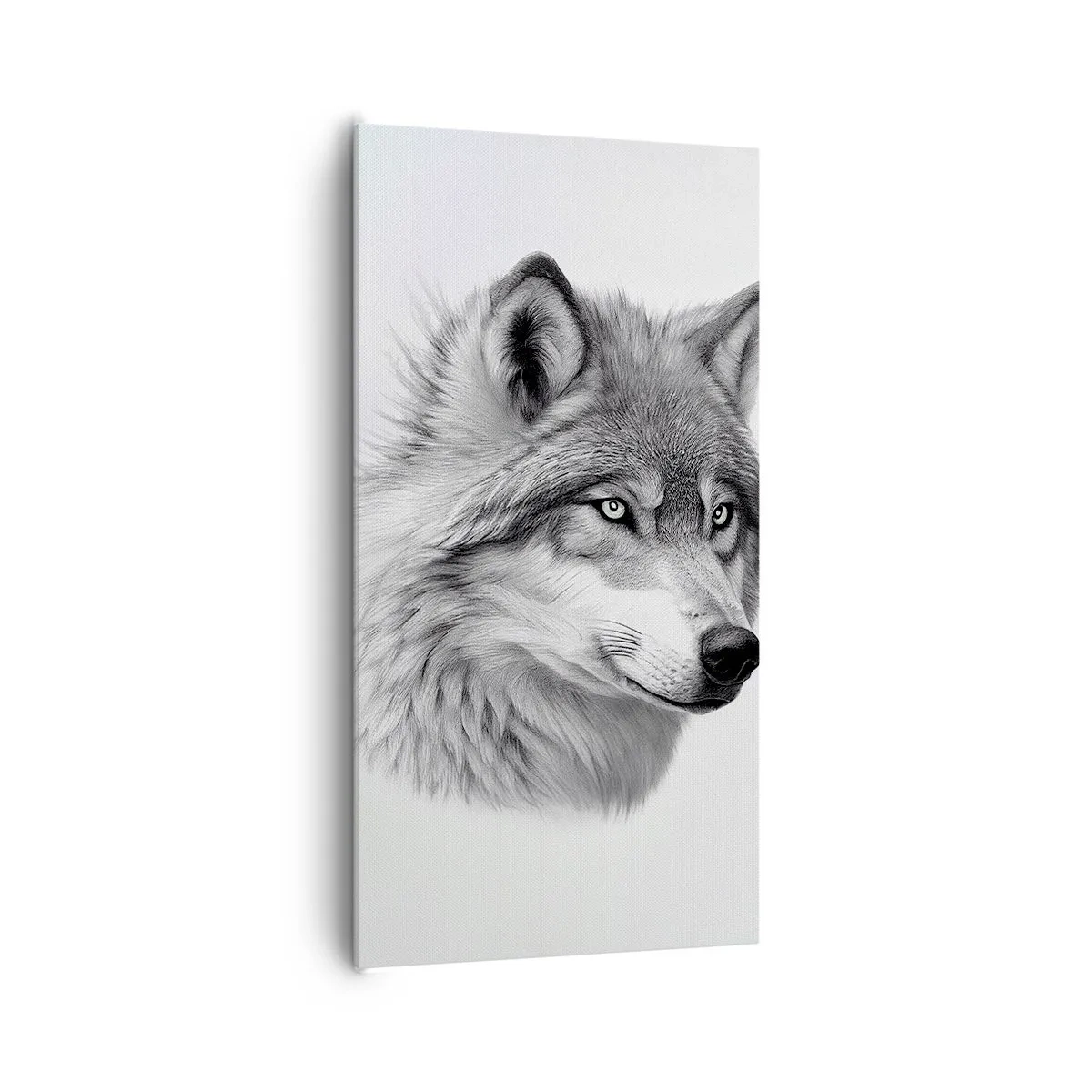 Bild auf Leinwand - Leinwandbild - Alpha – ohne Zweifel - 65x120 cm