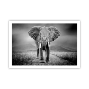 Poster - Der Gastgeber heißt willkommen - 91x61 cm