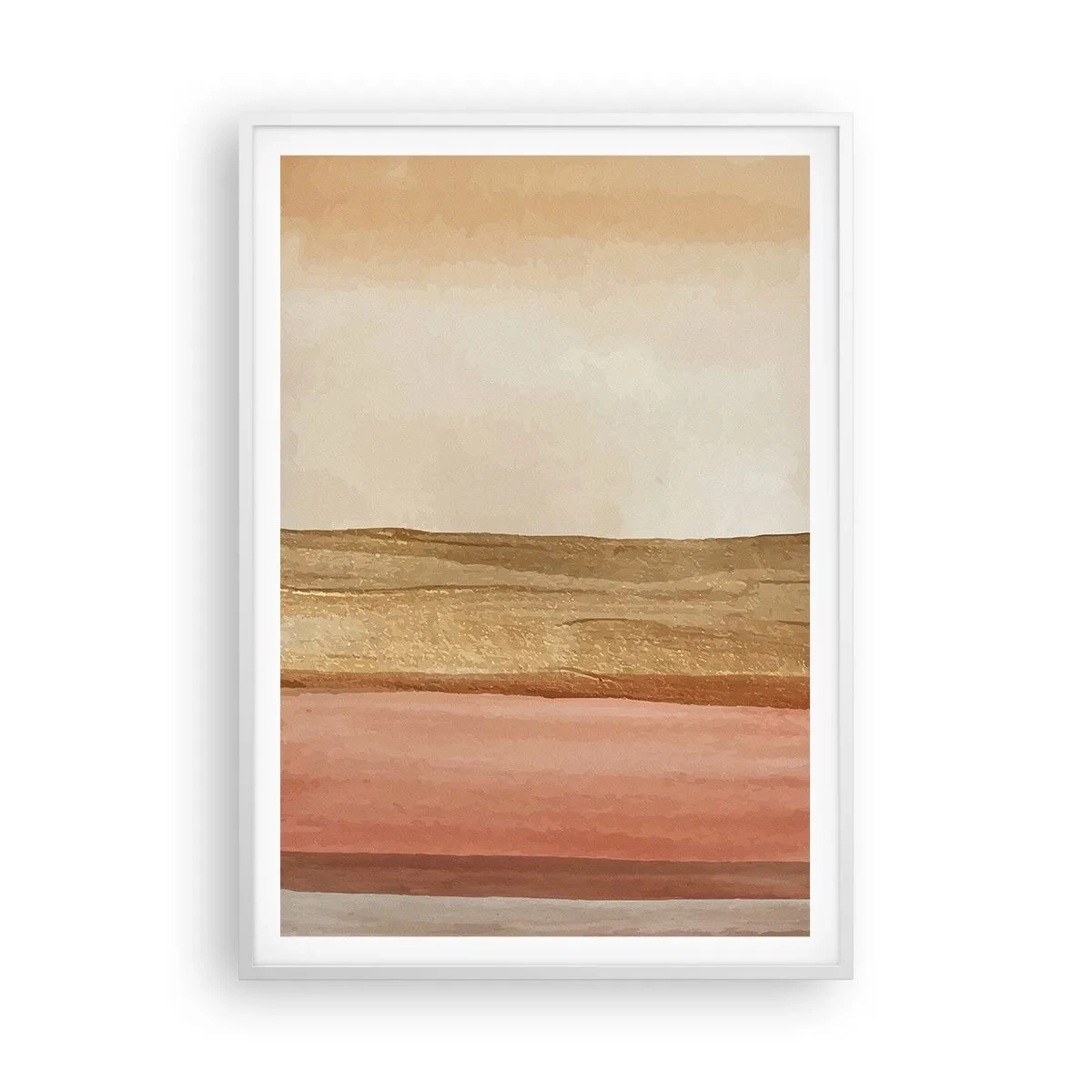 Poster in einem weißen Rahmen - Vertikale Komposition - 70x100 cm