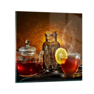 Glasbild - Bild auf glas - Im Stil der niederländischen Meister - 30x30 cm