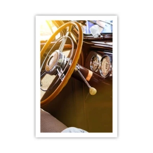Poster - Ein Hauch von Luxus aus der Vergangenheit - 61x91 cm