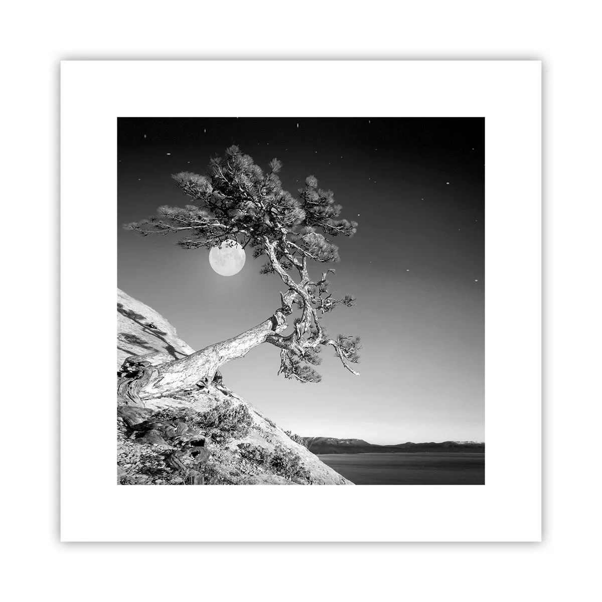 Poster - Siegreiche Kämpferin - 30x30 cm