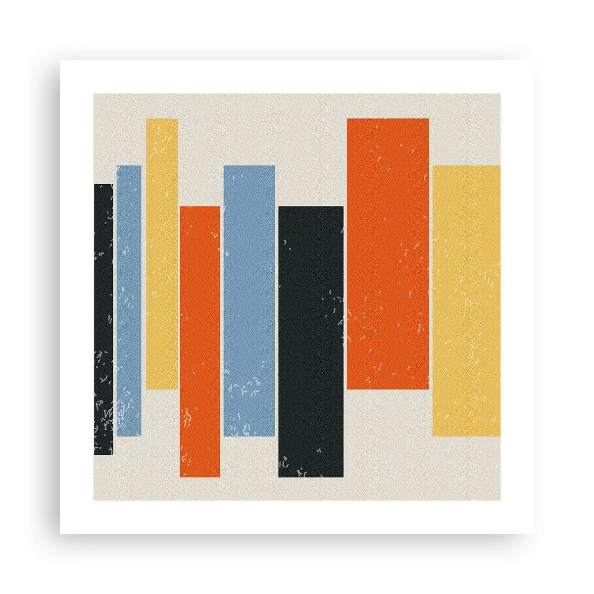 Poster - Musiknotation - 50x50 cm