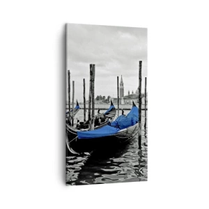 Bild auf Leinwand - Leinwandbild - Nachdenkliches Venedig - 45x80 cm