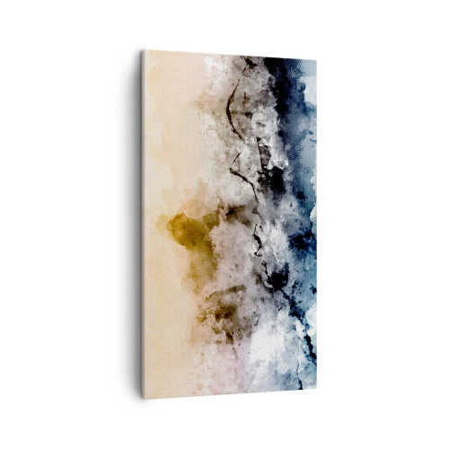 Bild auf Leinwand - Leinwandbild - In einer Nebelwolke ertrunken - 45x80 cm