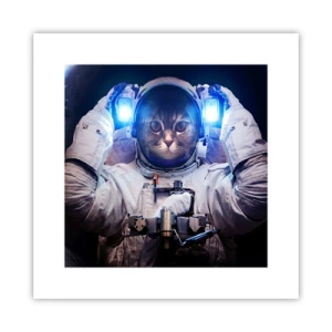 Poster - Houston, du hast ein Problem - 30x30 cm