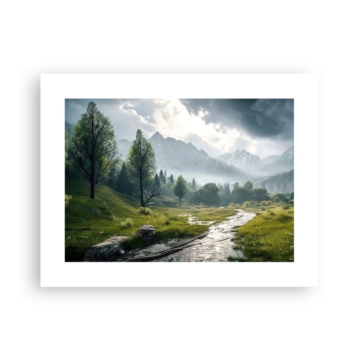 Poster - Hin und zurück - 40x30 cm