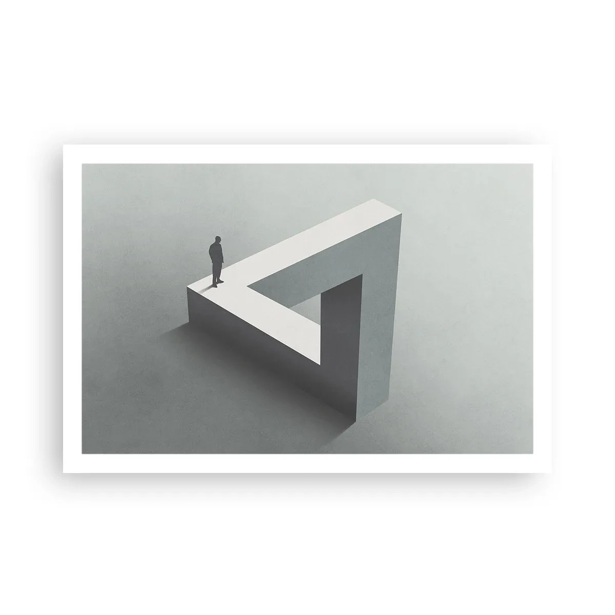 Poster - Es ist also doch möglich - 91x61 cm