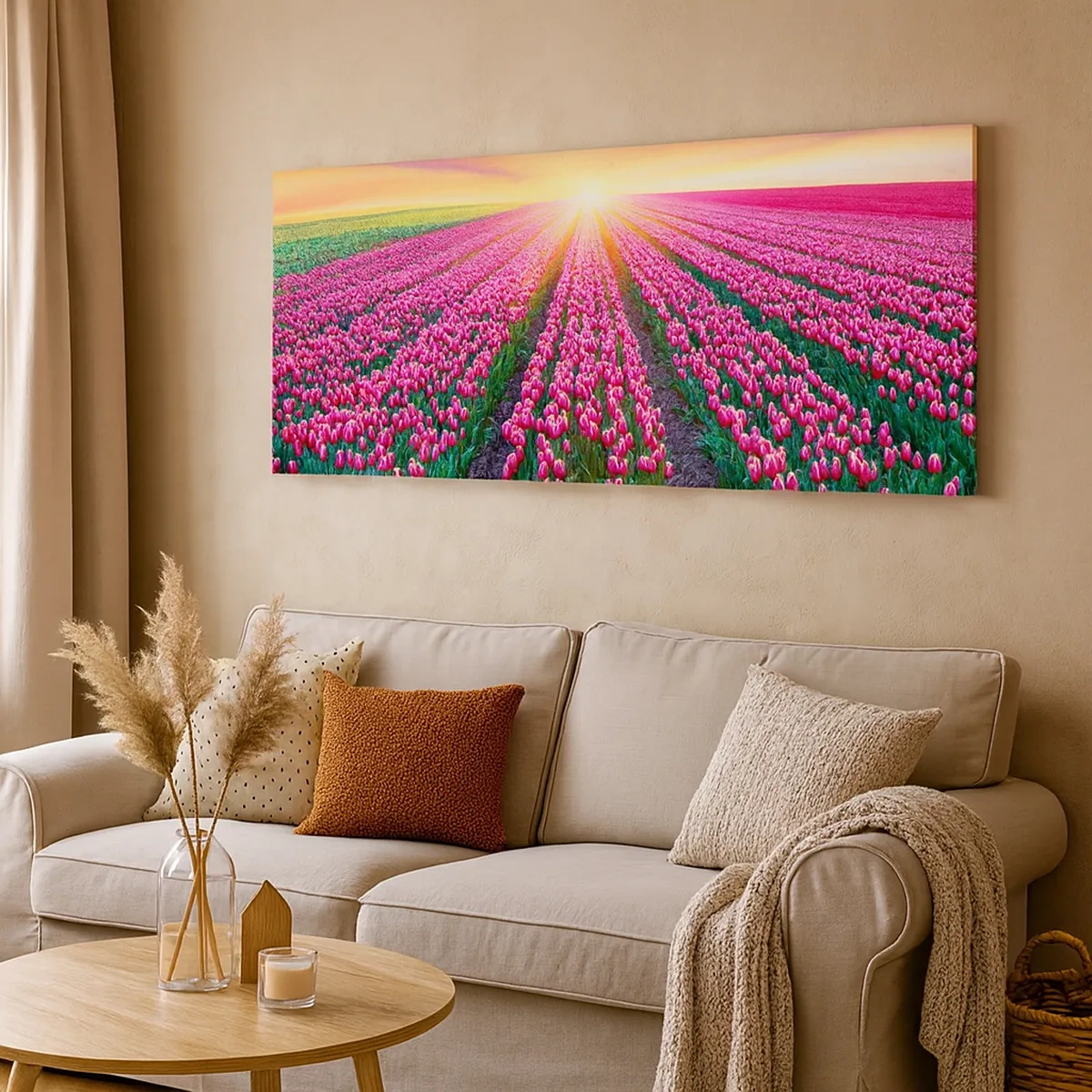 Bild auf Leinwand - Leinwandbild - Schönheitsfarm - 30x30 cm