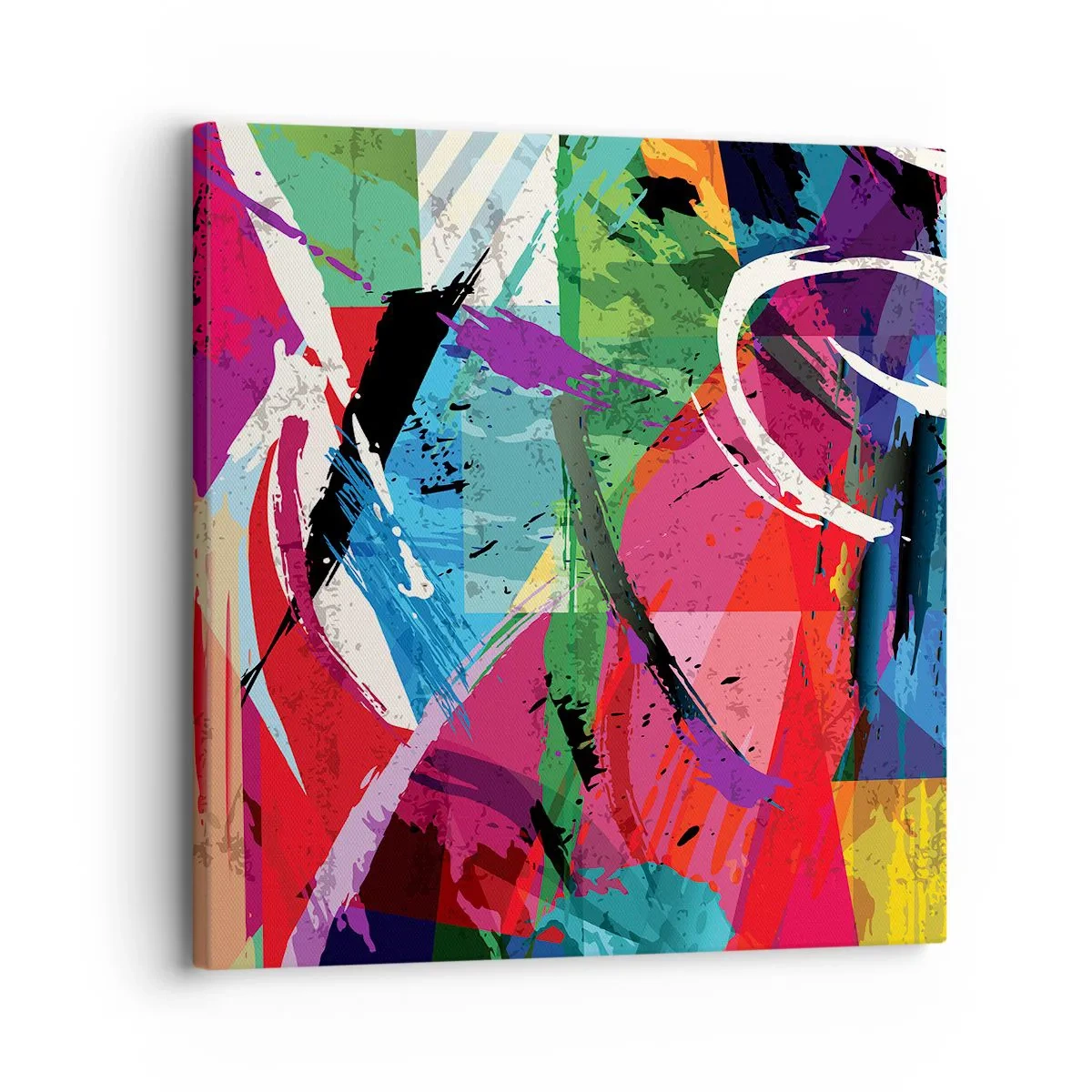 Bild auf Leinwand - Leinwandbild - Schnell, spritzig und springt - 30x30 cm