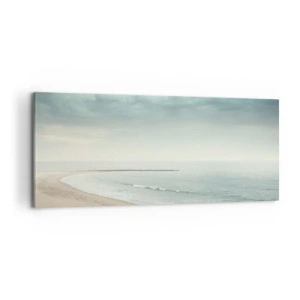 Bild auf Leinwand - Leinwandbild - Auf der Suche nach Frieden - 100x40 cm