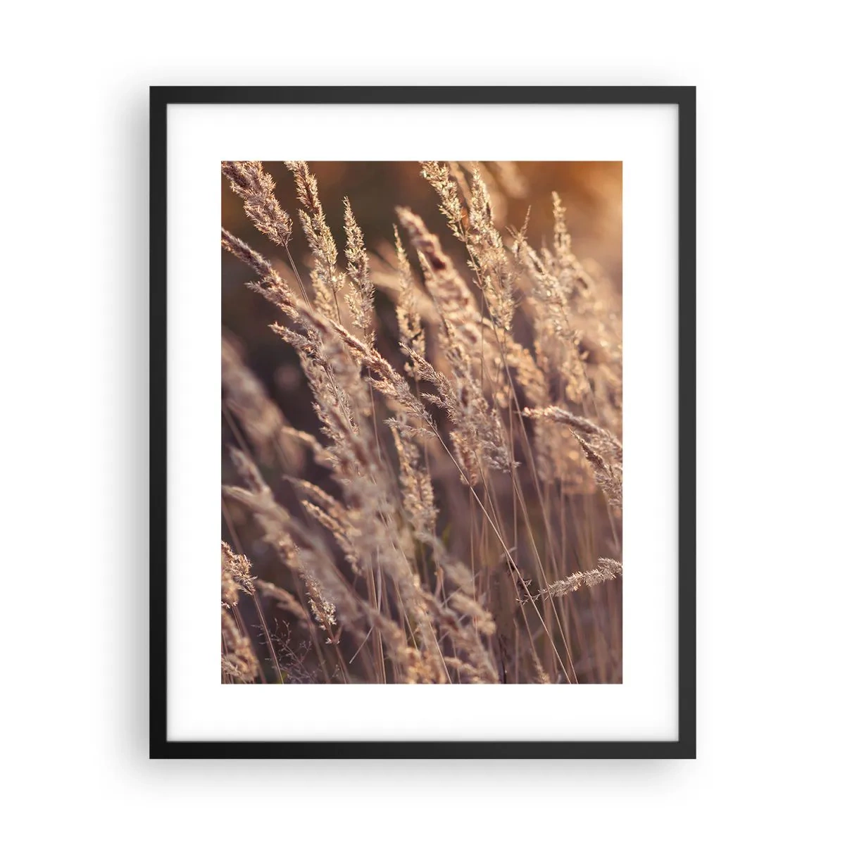 Poster in einem schwarzem Rahmen - Bereit, den Herbst willkommen zu heißen - 40x50 cm