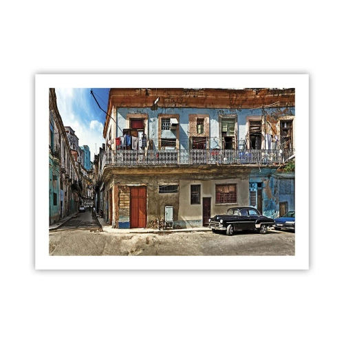 Poster - Havanna-Stimmung - 70x50 cm