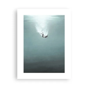 Poster - In den Armen des Ozeans - 30x40 cm