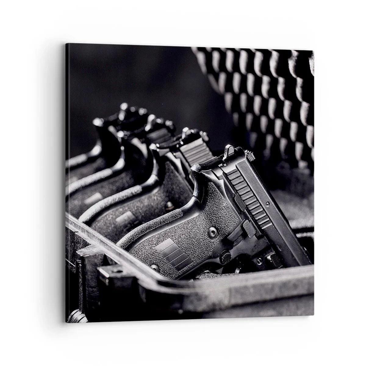 Bild auf Leinwand - Leinwandbild - Männersport - 70x70 cm