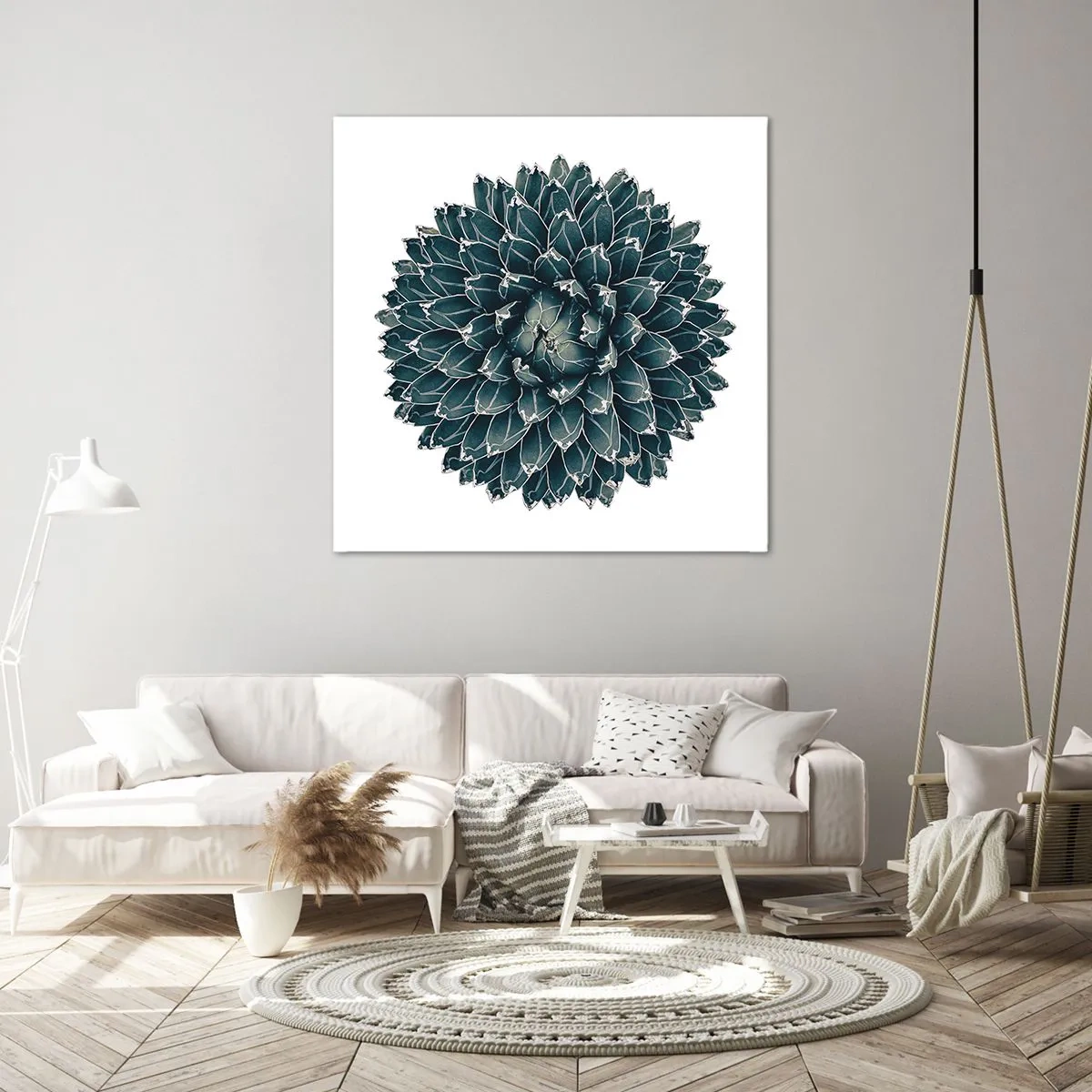 Bild auf Leinwand - Leinwandbild - Stern der Wüste - 60x60 cm