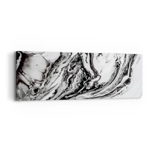 Bild auf Leinwand - Leinwandbild - Am Anfang war Chaos - 90x30 cm