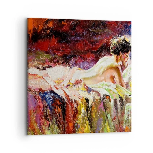 Bild auf Leinwand - Leinwandbild - Venus in Gedanken - 70x70 cm
