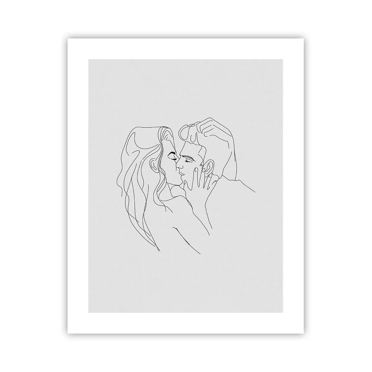 Poster - Dieselbe Linie - 40x50 cm