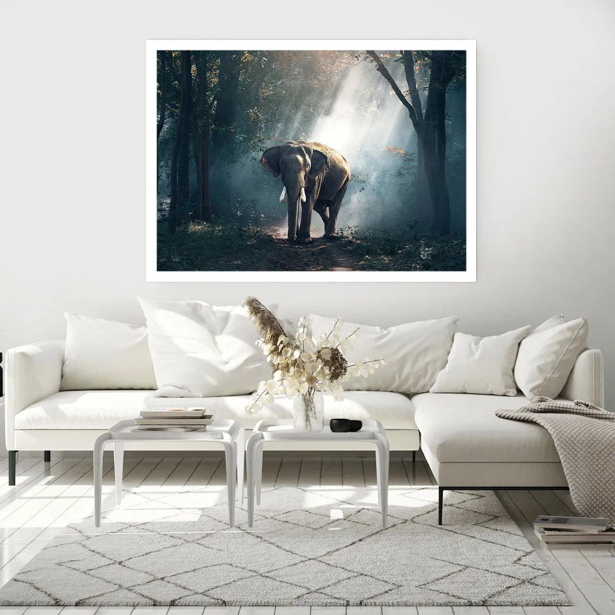 Poster - Ein gemütlicher Spaziergang - 40x30 cm