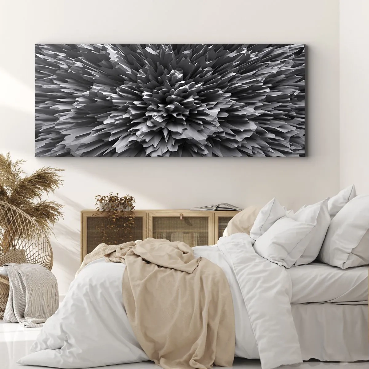 Bild auf Leinwand - Leinwandbild - Härter kann es nicht werden - 100x40 cm