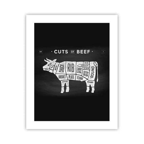 Poster - Metzger Grundierung - 40x50 cm