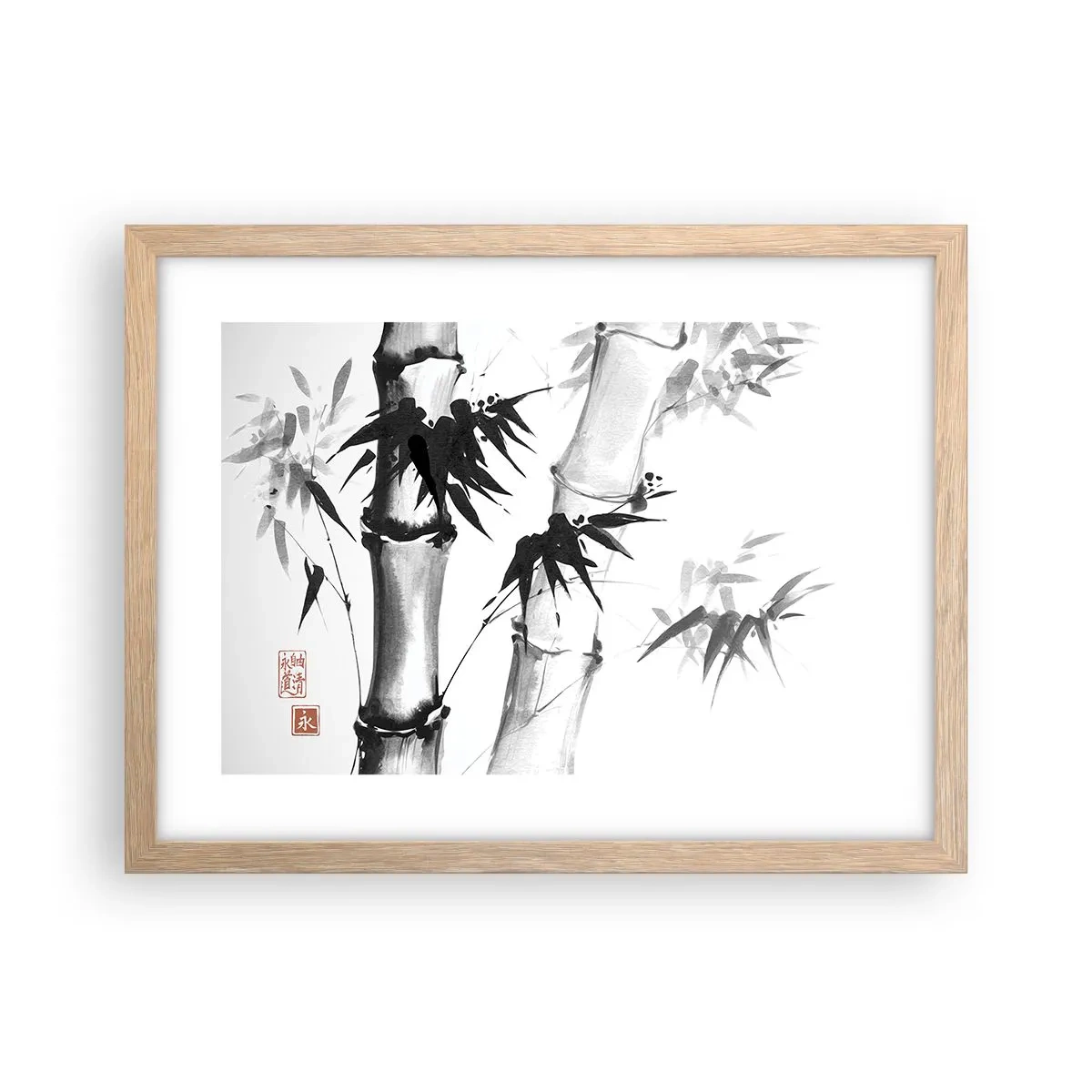 Poster in einem Rahmen aus heller Eiche - Dem Orient ganz nah - 40x30 cm