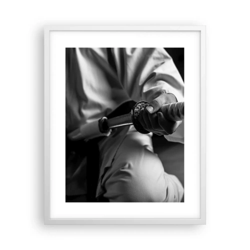 Poster in einem weißen Rahmen - Kriegerseele - 40x50 cm