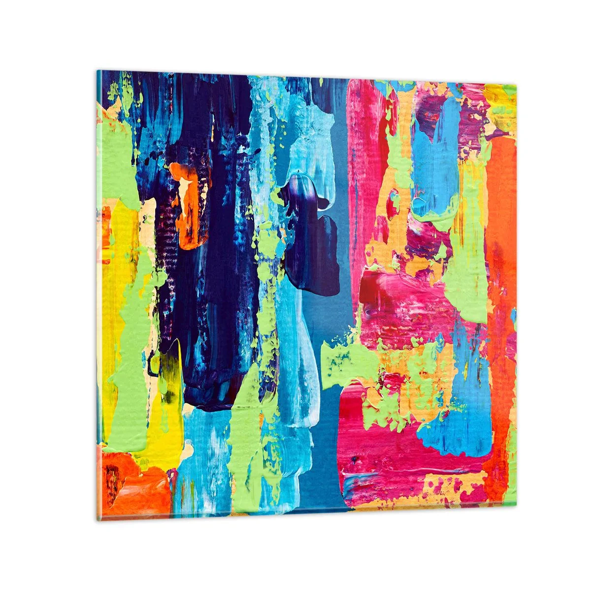 Glasbild - Bild auf glas - Das Leben ist wunderschoen! - 40x40 cm