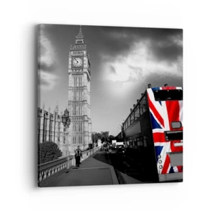 Bild auf Leinwand - Leinwandbild - Stolz und toll - 40x40 cm