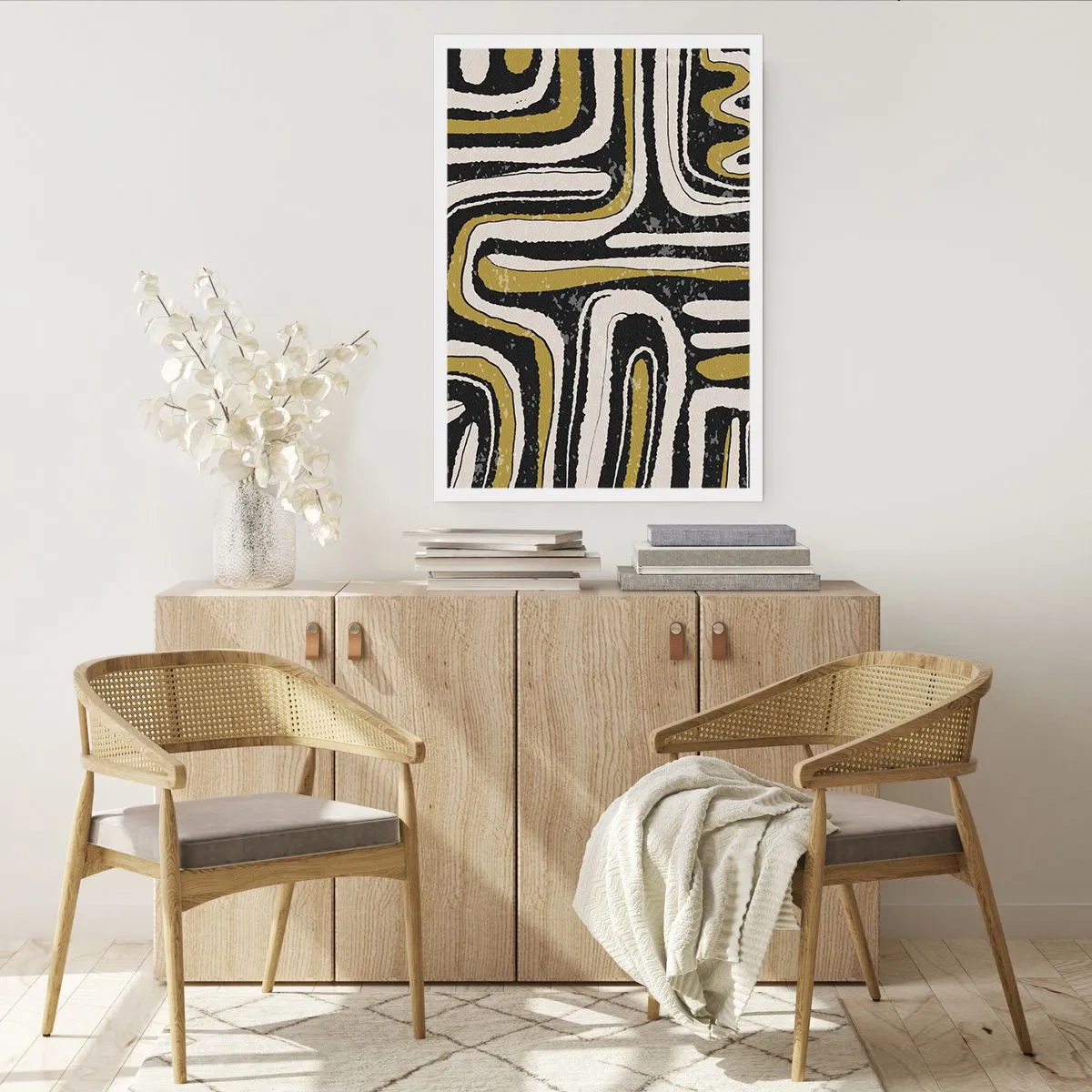 Poster - Komposition: Straßen und Gassen - 40x50 cm