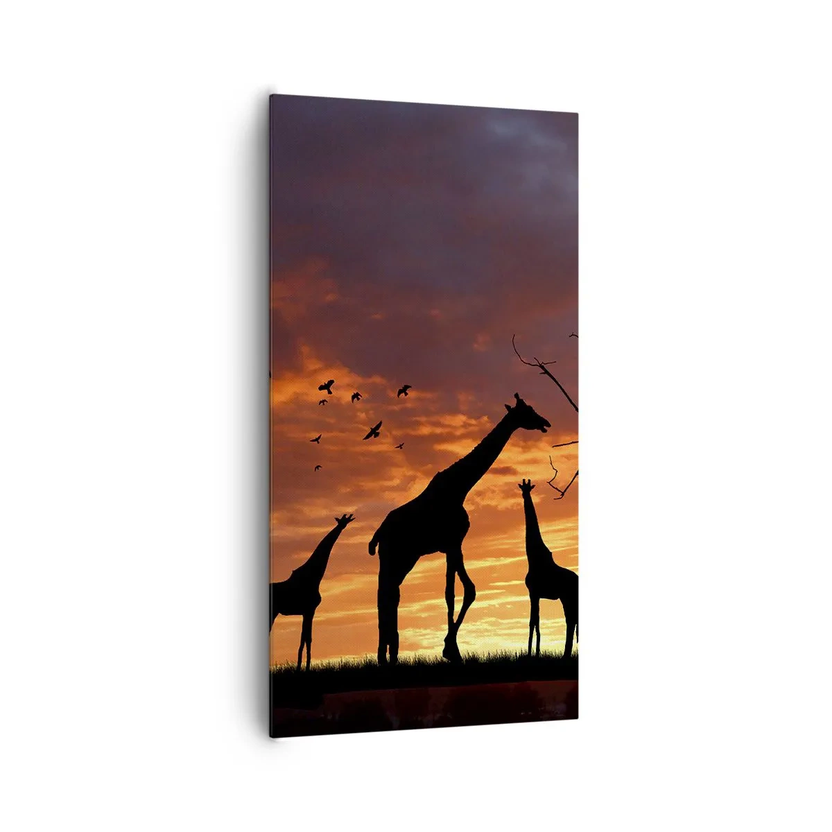 Bild auf Leinwand - Leinwandbild - Ein kleines Abendessen mit deinen Liebsten - 65x120 cm