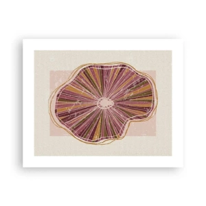 Poster - Strahlende Abstraktion - 50x40 cm