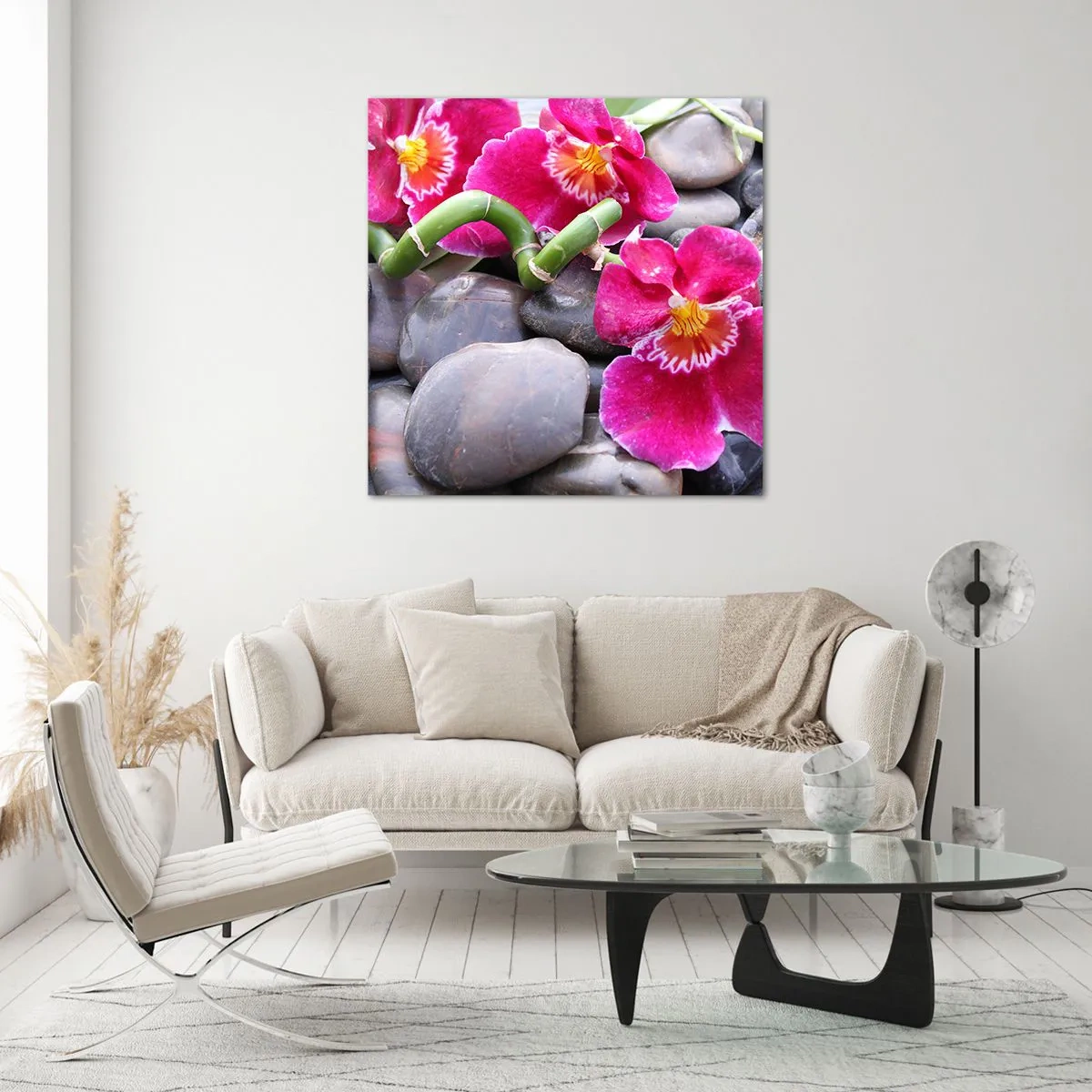 Glasbild - Bild auf glas - Kühlen und erhitzen - 30x30 cm