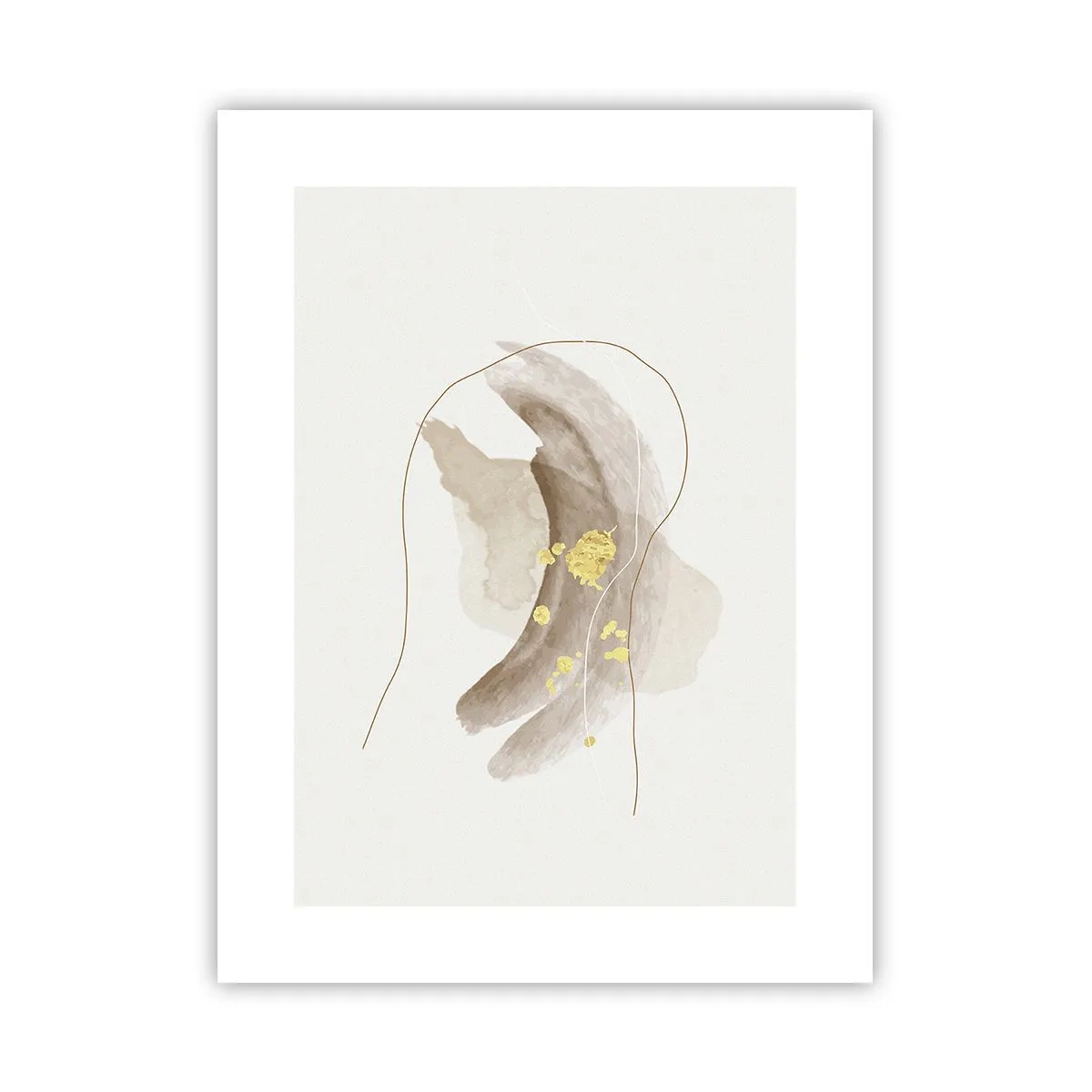 Poster - Im Weltraum begegnet - 30x40 cm