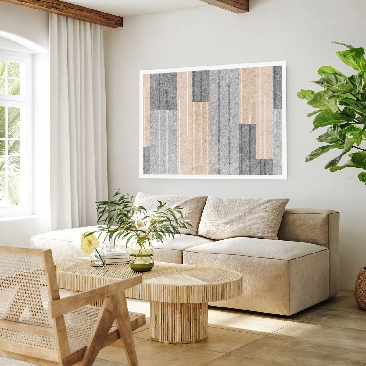 Poster - Komposition: Vertikal halten - 70x50 cm