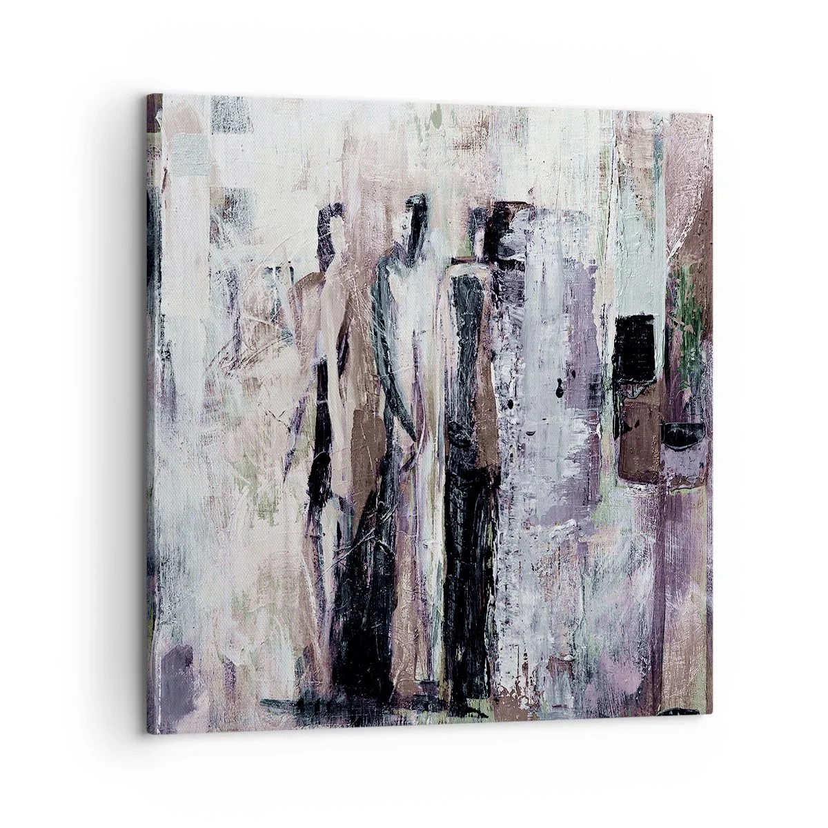 Bild auf Leinwand - Leinwandbild - Die geheimnisvolle Drei - 60x60 cm