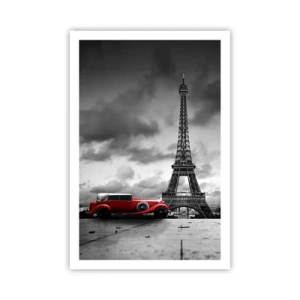 Poster - Vor nicht allzu langer Zeit in Paris - 61x91 cm