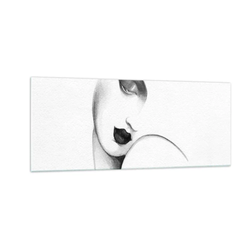 Glasbild - Bild auf glas - Im Stil von Łempicka - 100x40 cm