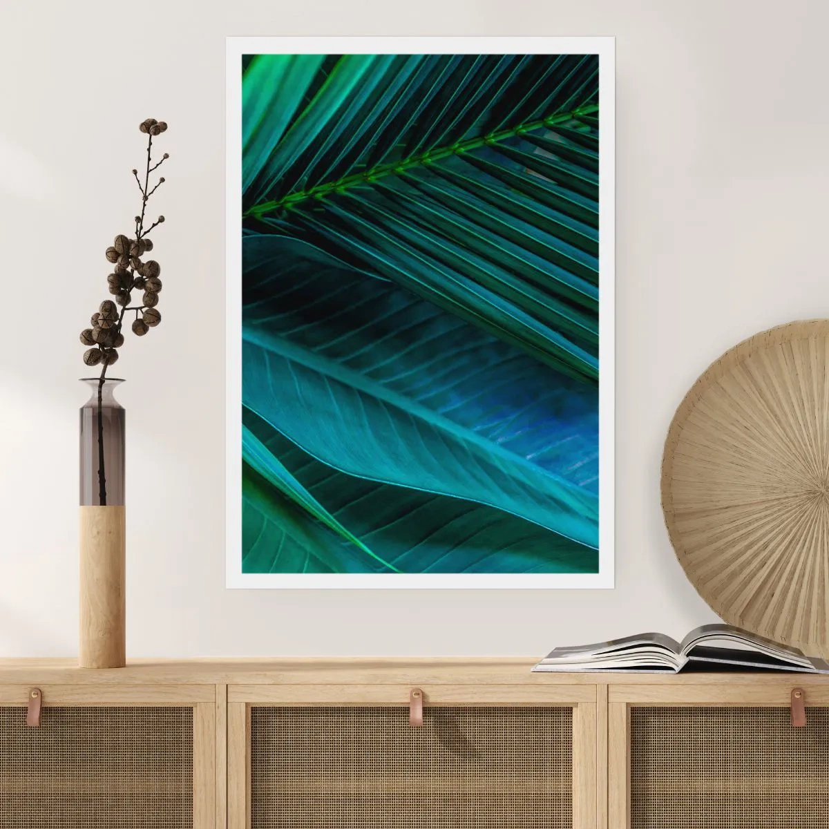 Poster - Die Anatomie des Grüns - 70x100 cm