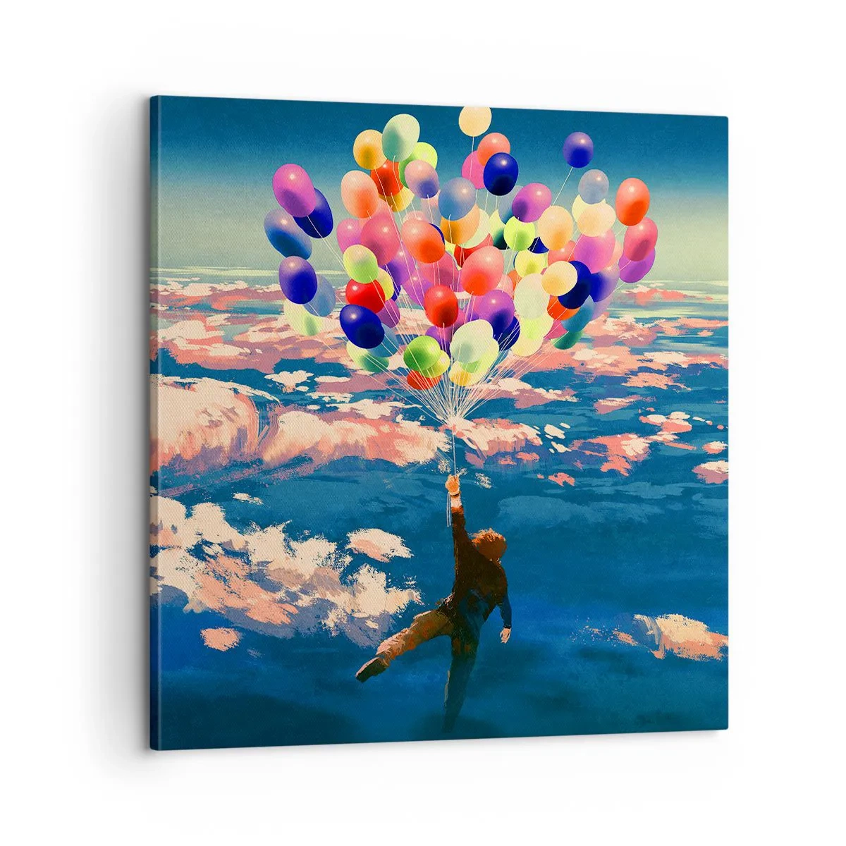 Bild auf Leinwand - Leinwandbild - Ein Kindheitstraum wird wahr - 60x60 cm