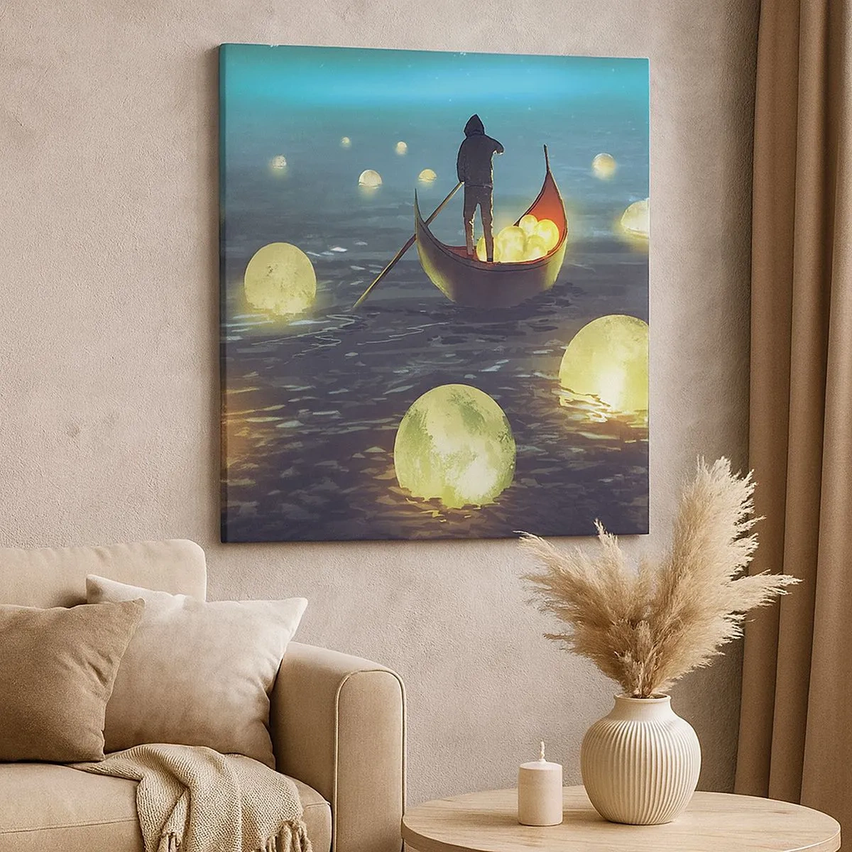 Bild auf Leinwand - Leinwandbild - Dinge, von denen Philosophen nie geträumt haben - 30x30 cm