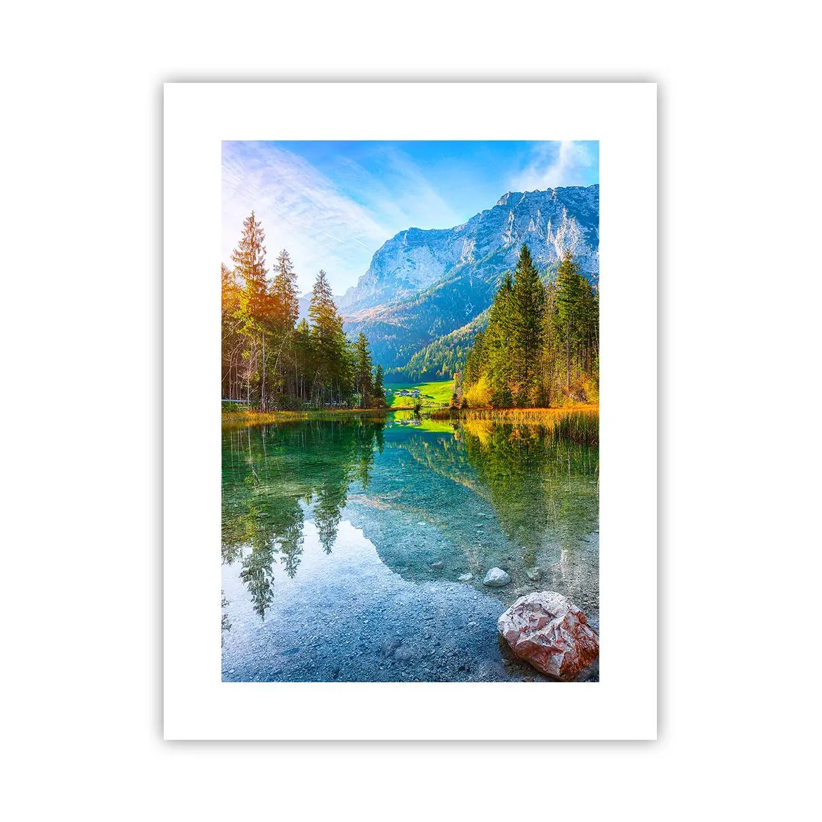 Poster - Die Sanftheit des Herbstes - 30x40 cm