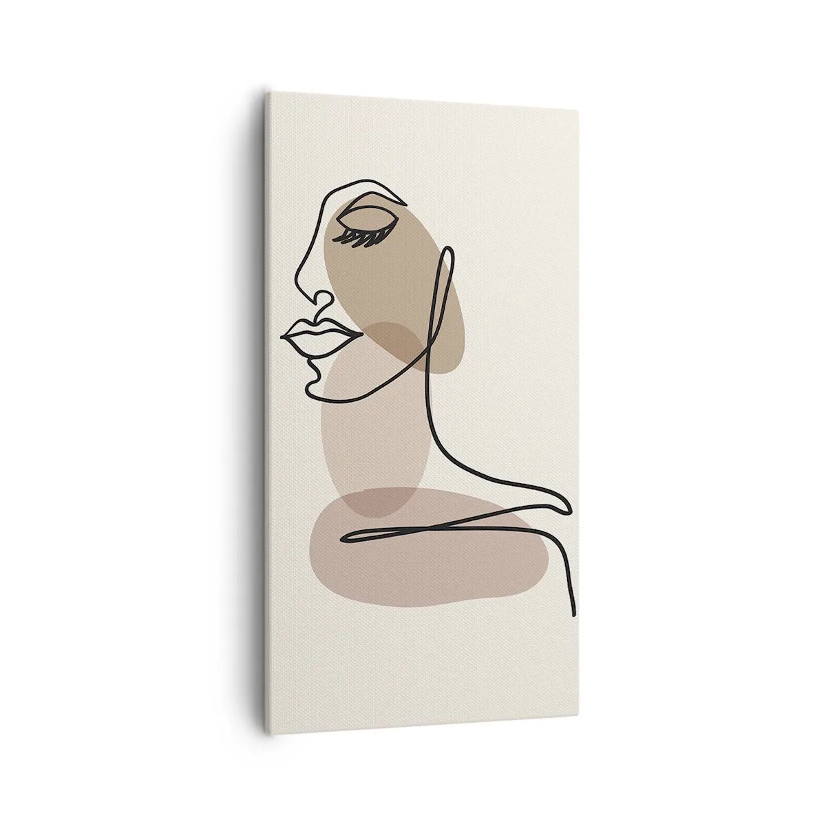 Bild auf Leinwand - Leinwandbild - Sich selbst zugehört - 55x100 cm