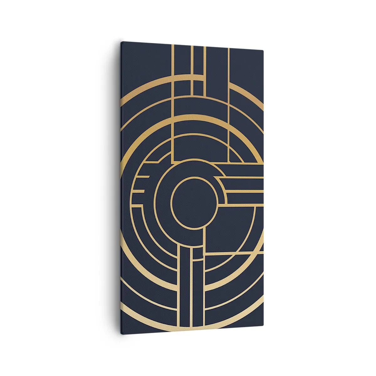 Bild auf Leinwand - Leinwandbild - Wendungen der Dinge - 55x100 cm