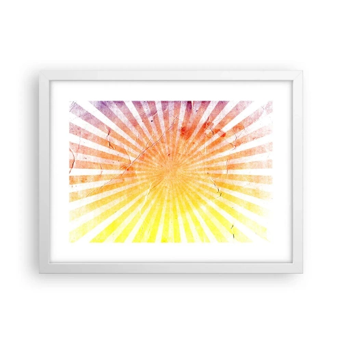 Poster in einem weißen Rahmen - Sonnenaufgänge und Sonnenuntergänge - 40x30 cm