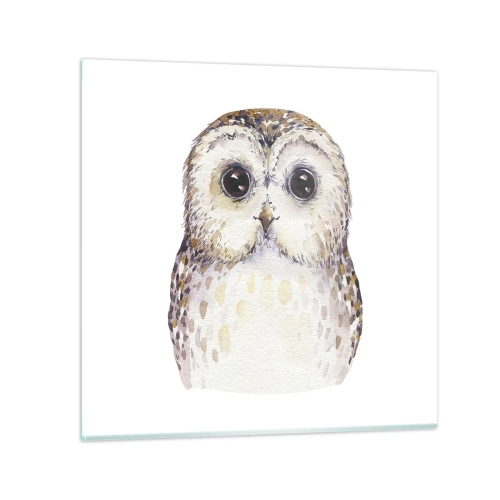 Glasbild - Bild auf glas - Schau mir in die Augen - 30x30 cm