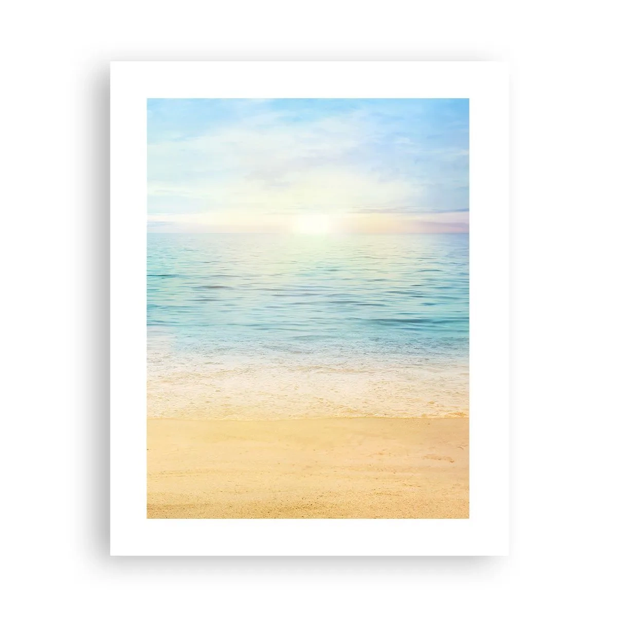 Poster - Großes Blau - 40x50 cm